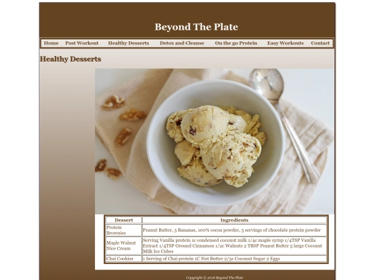 HealthyDesserts screenshot