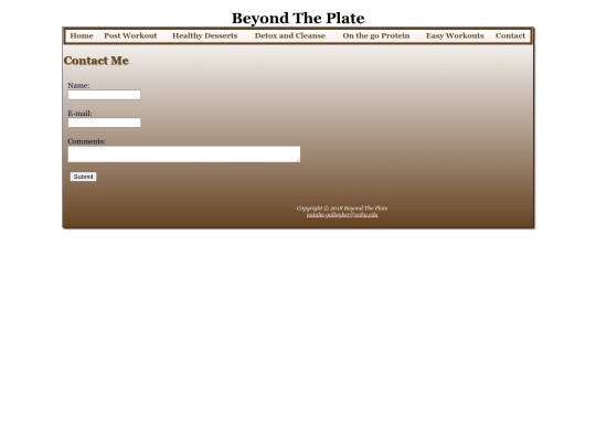 contact screenshot