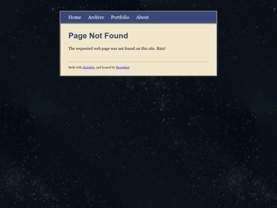 not_found screenshot