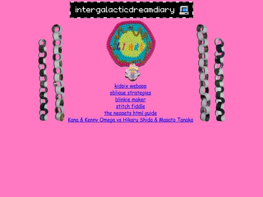 links screenshot