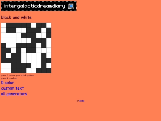 randomstitchbw screenshot