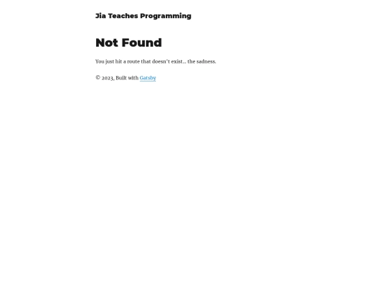 404 screenshot