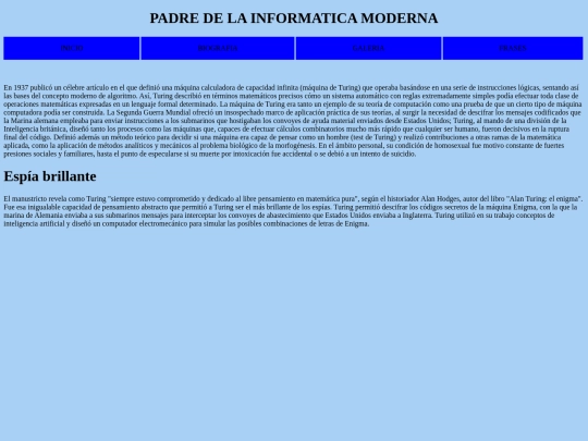 Biografia screenshot