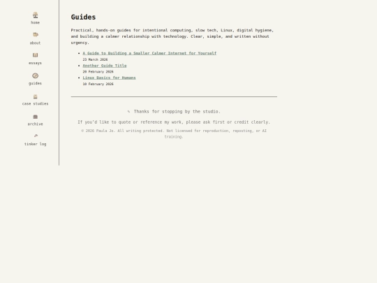 guides screenshot
