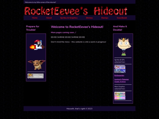 eeveeshrine screenshot