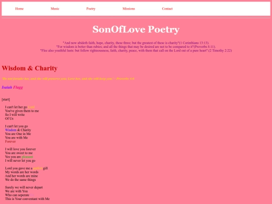 Poetry screenshot