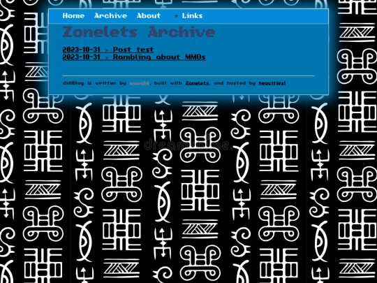 archive screenshot