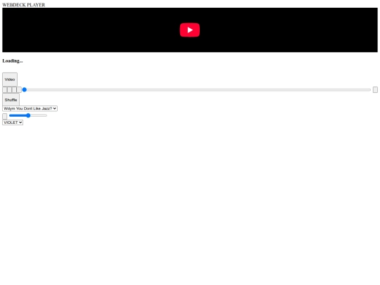 webdeck-player screenshot