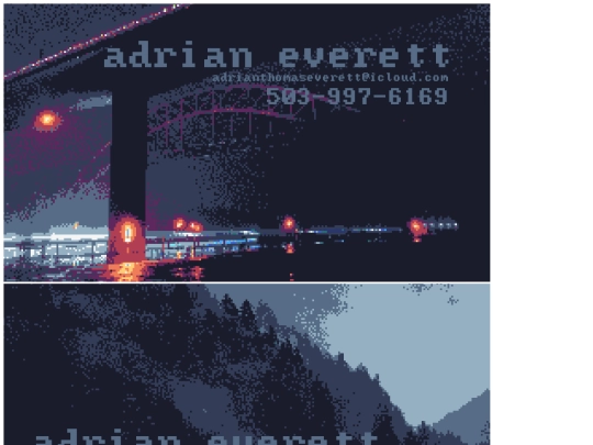 businesscards screenshot