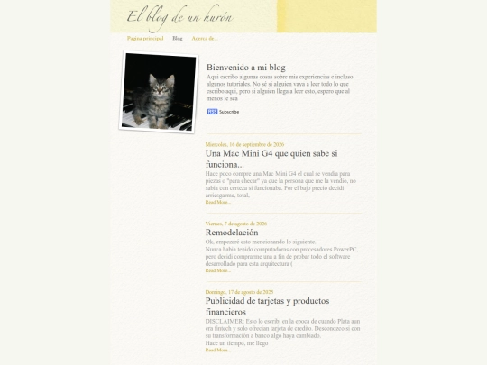 Site/Blog/Blog screenshot