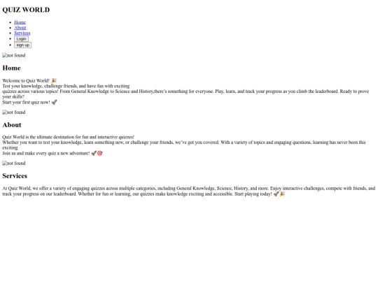 html/navbar screenshot