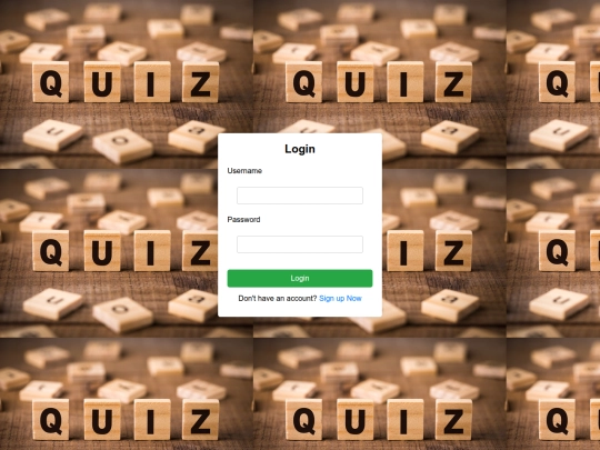 login screenshot