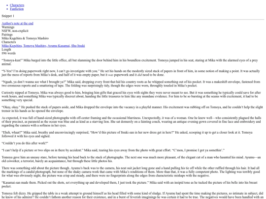 fanfiction/2024/01/07/Snippet-1 screenshot