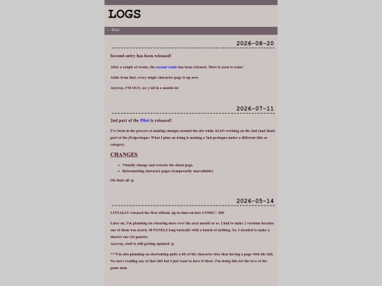 logs screenshot