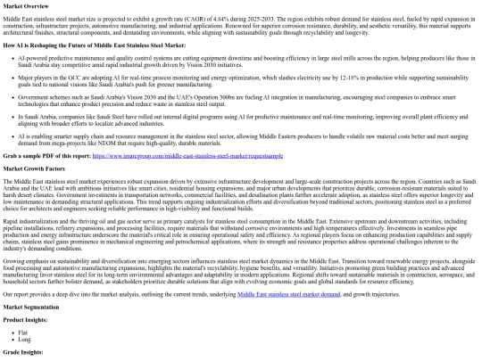 MiddleEastStainlessSteelMarketGrowthSizeandTrendsForecast2025-2033 screenshot