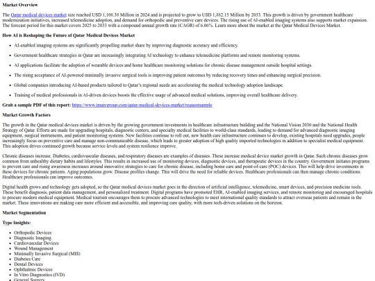 QatarMedicalDevicesMarketReport2025GrowthTrendsandForecastby2033 screenshot