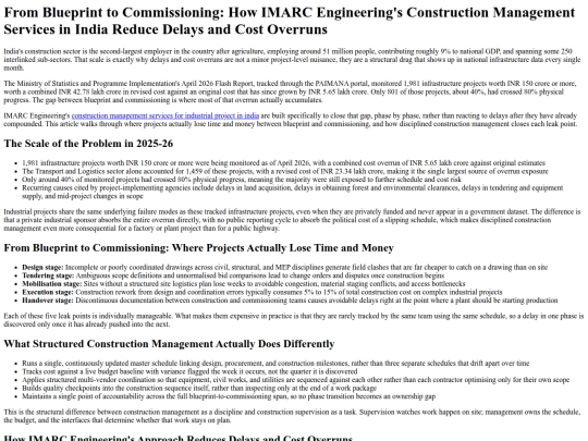construction-management-services-for-industrial-project-in-india screenshot