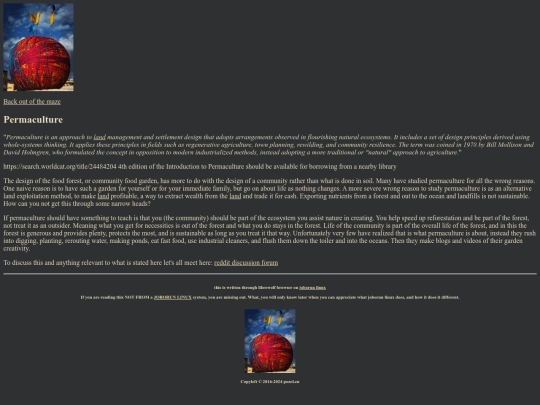 threads/permaculture screenshot