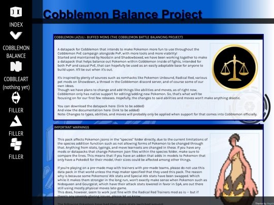 cobblebalance screenshot