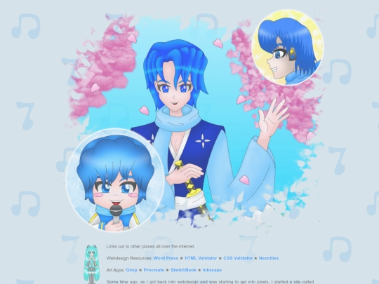 links screenshot
