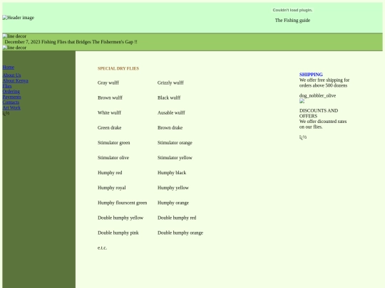 specialdryflies screenshot