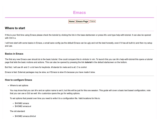 EMACS/EMACS screenshot