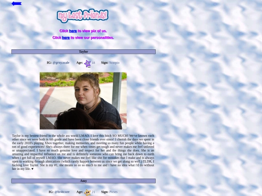 NEWfriendslayout screenshot
