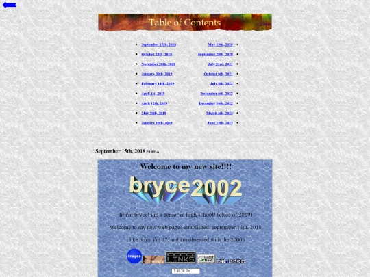 archive screenshot