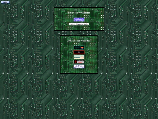 links screenshot