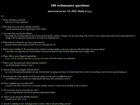 webmaster screenshot