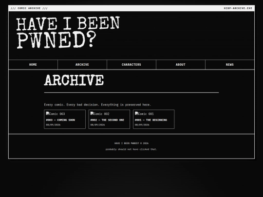 archive screenshot