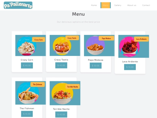 menu_en screenshot