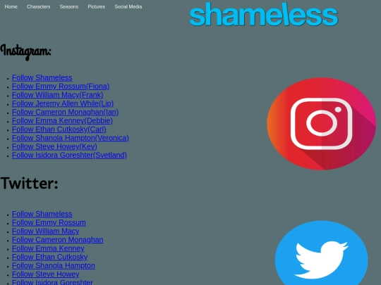 newhtmlSocialMedia screenshot