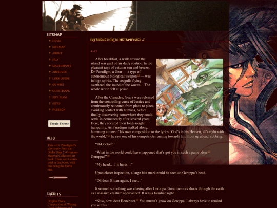 GG2OMC Stories/gg2omc-paradigm screenshot