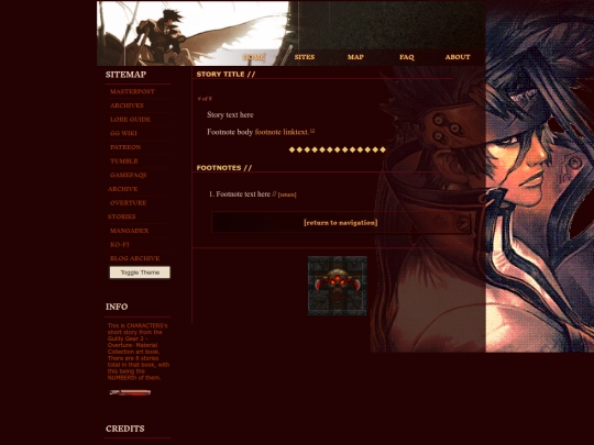 GG2OMC Stories/gg2omc-template screenshot