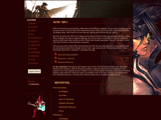 archive/ggperfume screenshot