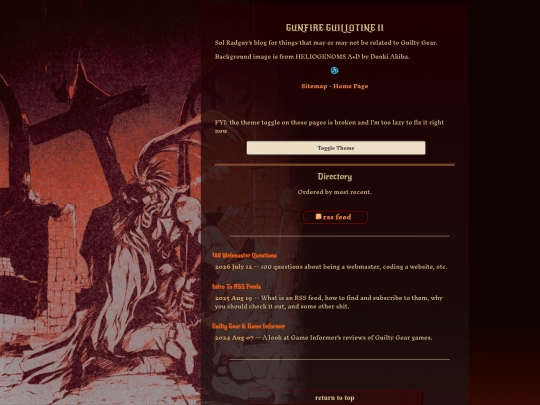blog/directory screenshot