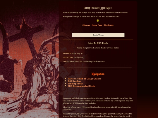 blog/introtorss screenshot