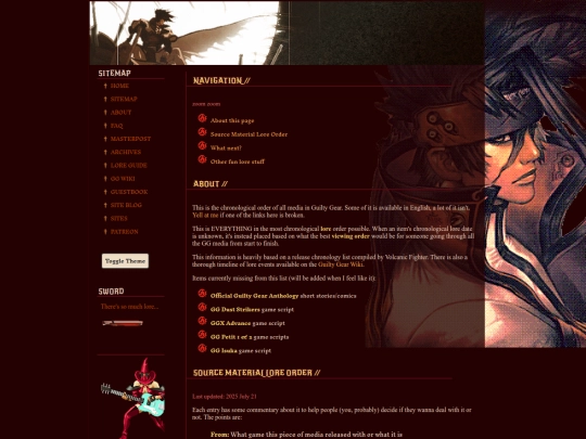sourcematerials screenshot