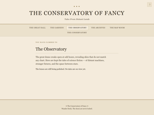observatory screenshot