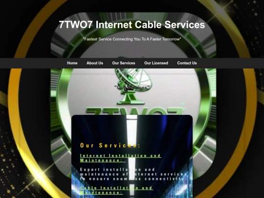 services screenshot