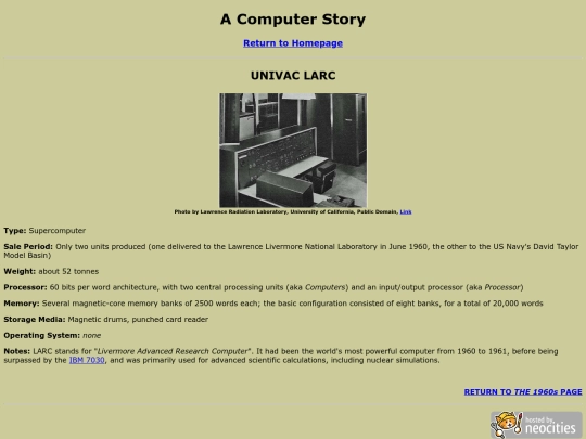 1960s/LARC screenshot
