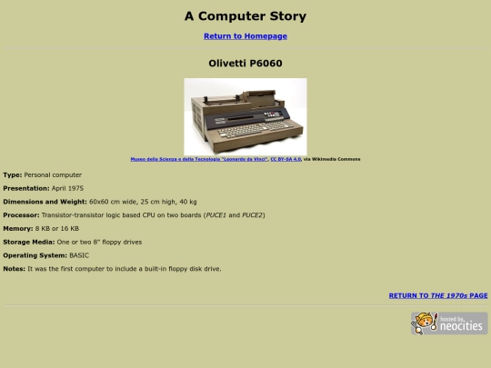 1970s/OlivettiP6060 screenshot