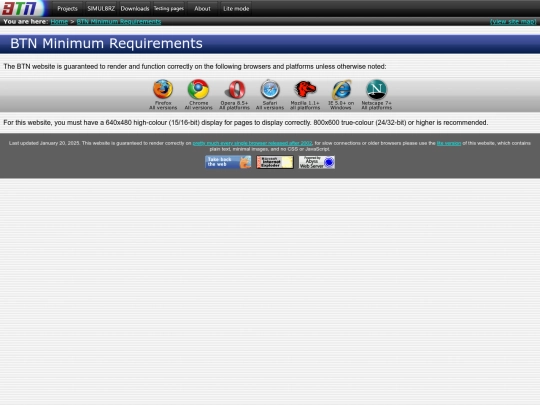 sitereq screenshot