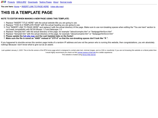 templatl screenshot