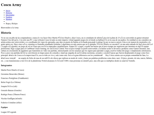 Ropa y Relojes screenshot