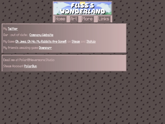 links screenshot
