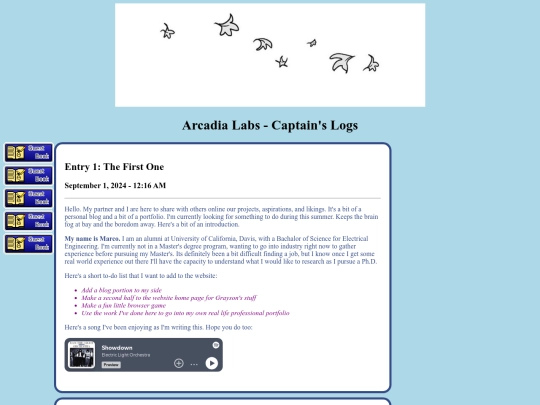 blog screenshot