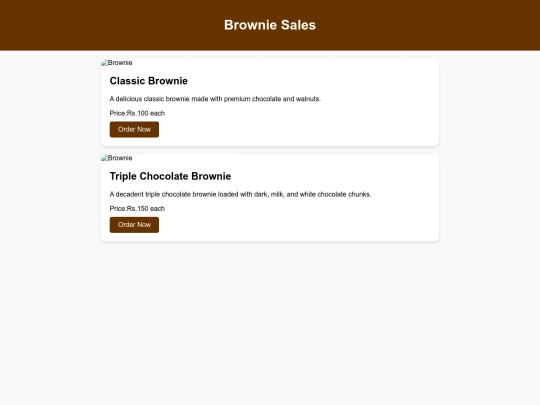 cakeweb/brownie pro screenshot