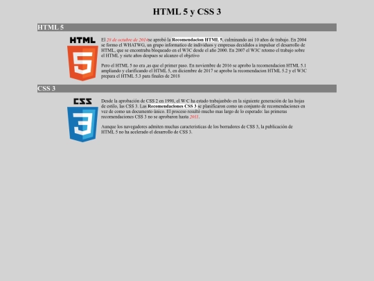 HTML 5 Y CSS/html5 screenshot